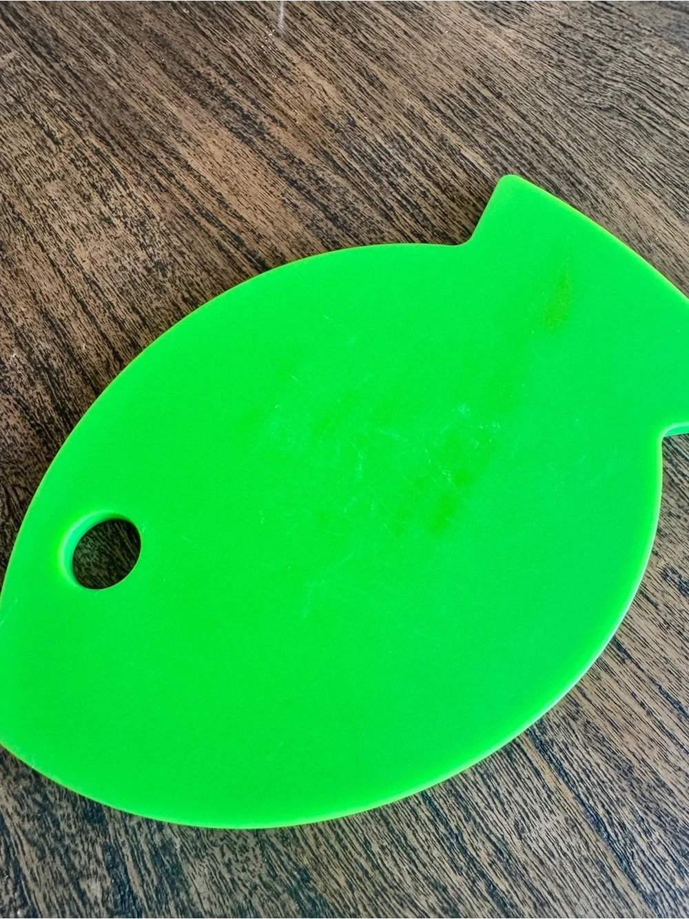 Crate & Barrel Fish Cutting Board Set - Pink Blue Green